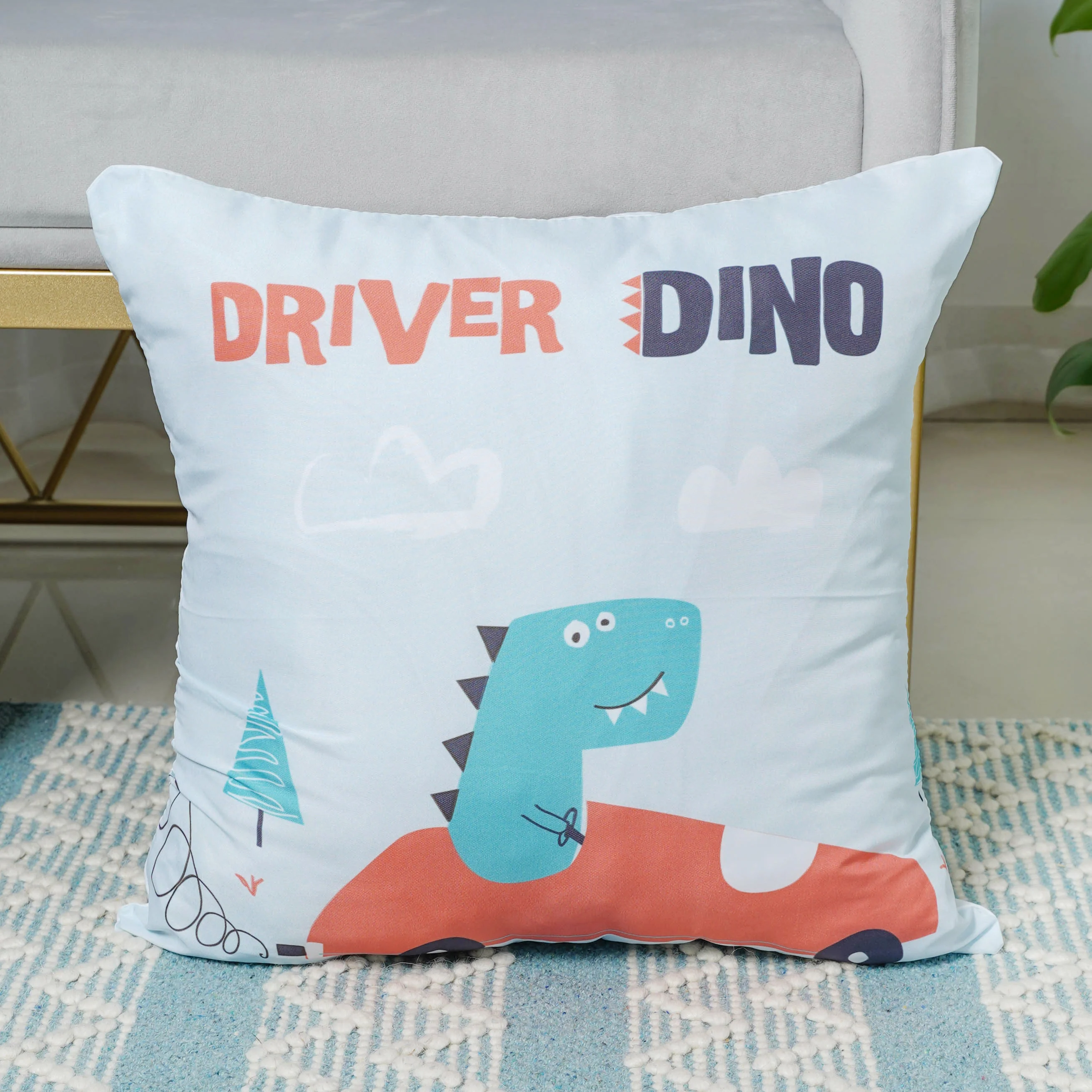 Dinosaur Pillow Cover Set of 3 - Image 5