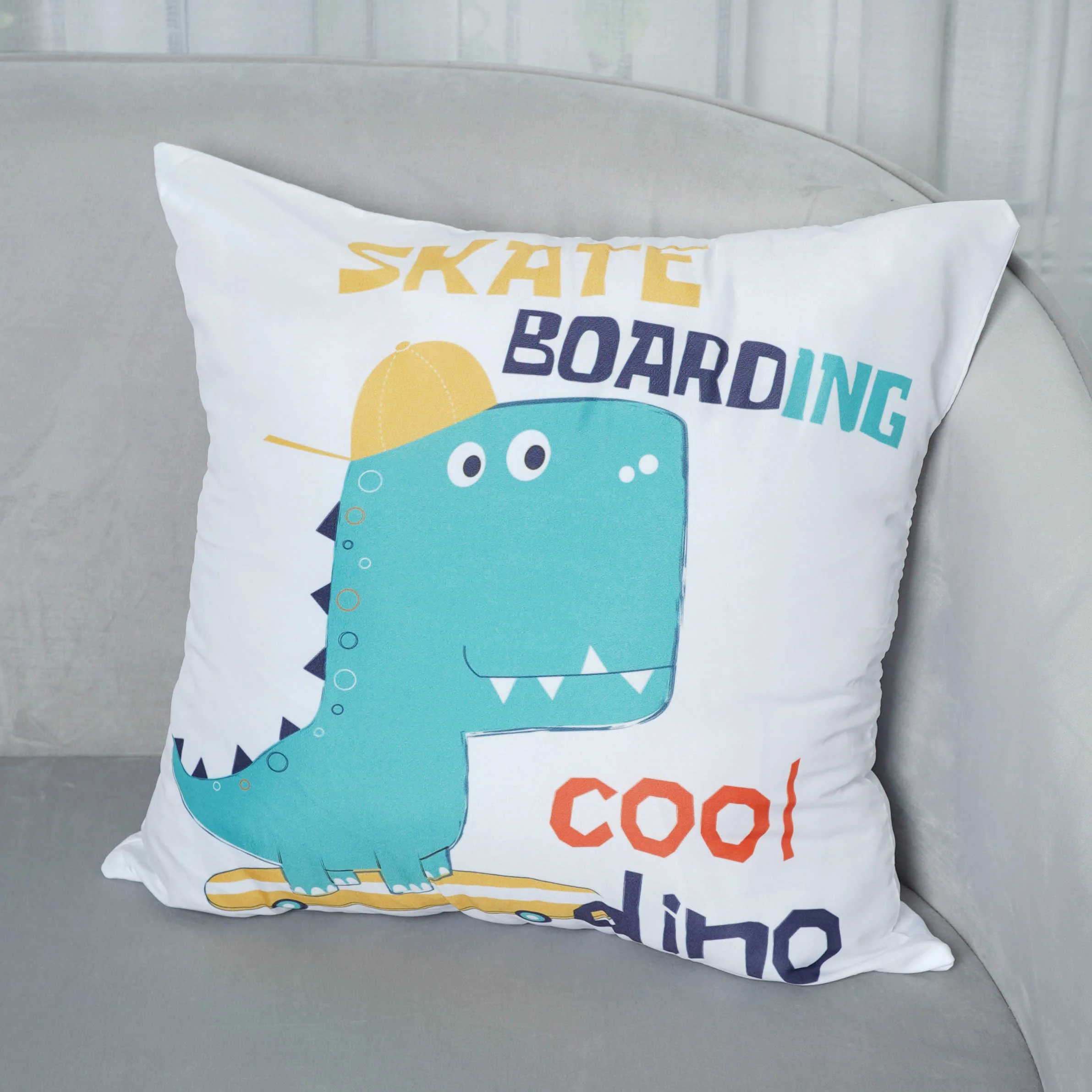 Dinosaur Pillow Cover Set of 3 - Image 7
