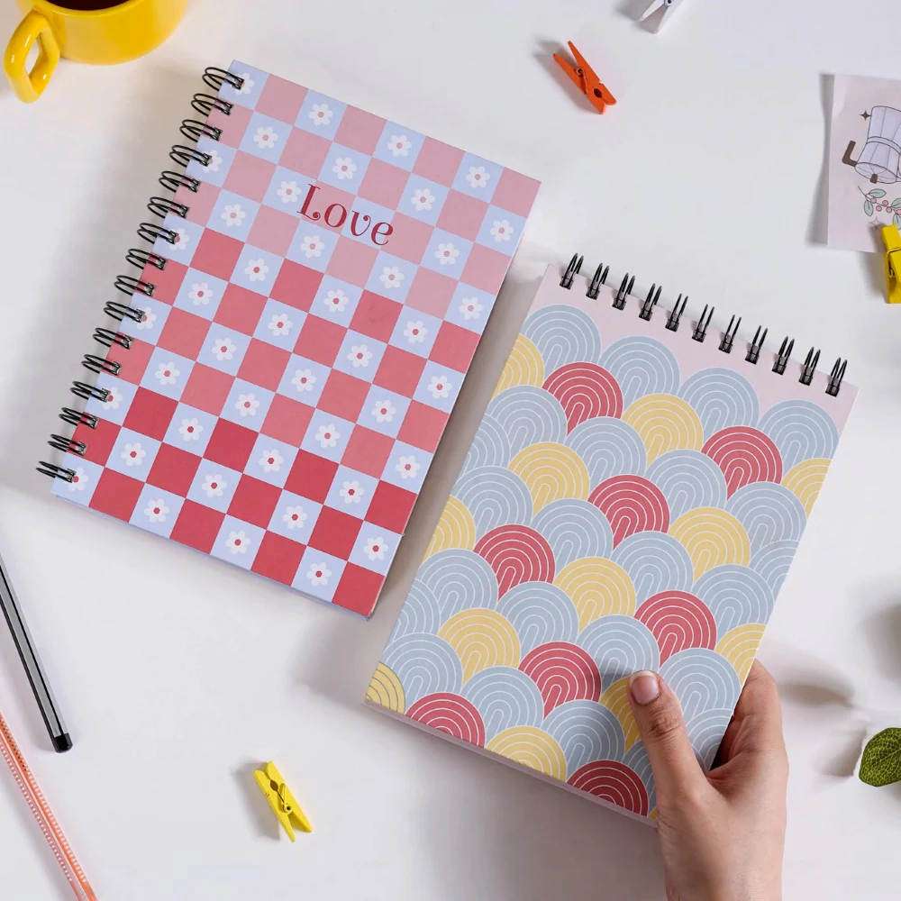 Floral Sunshine Undated Planner & Notebook Kit - Image 3
