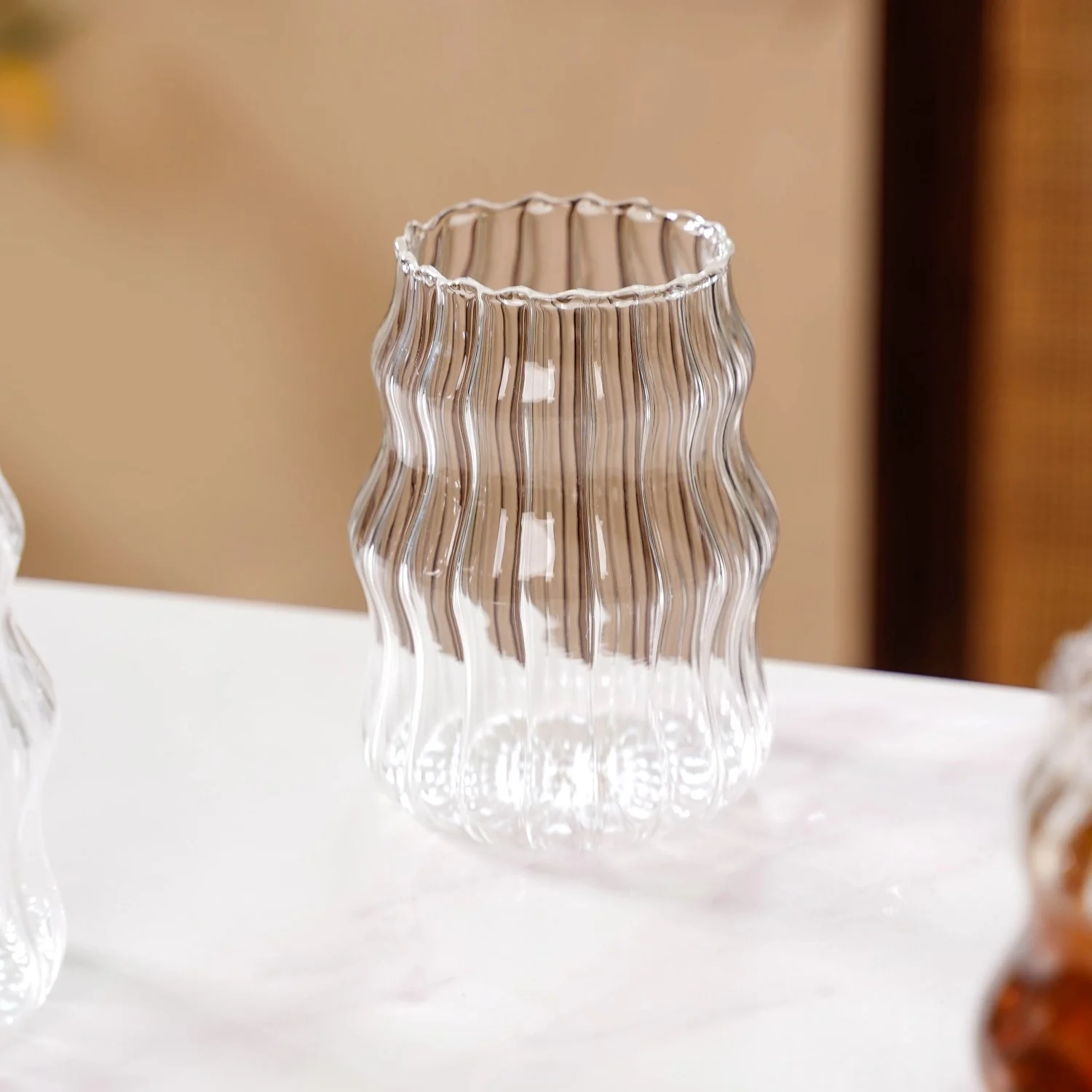 Glass Coffee Glasses Set Of 4 550ml - Image 8