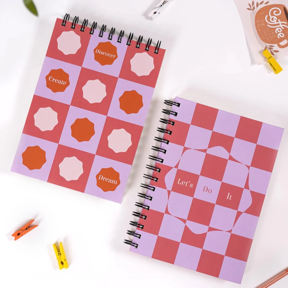 Hardbound Spiral Planner & Notepad Set - Image 16