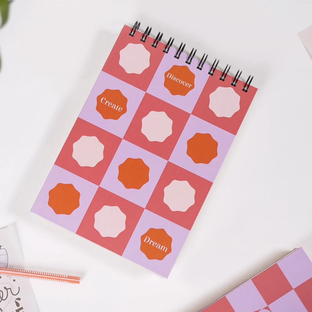 Hardbound Spiral Planner & Notepad Set - Image 4