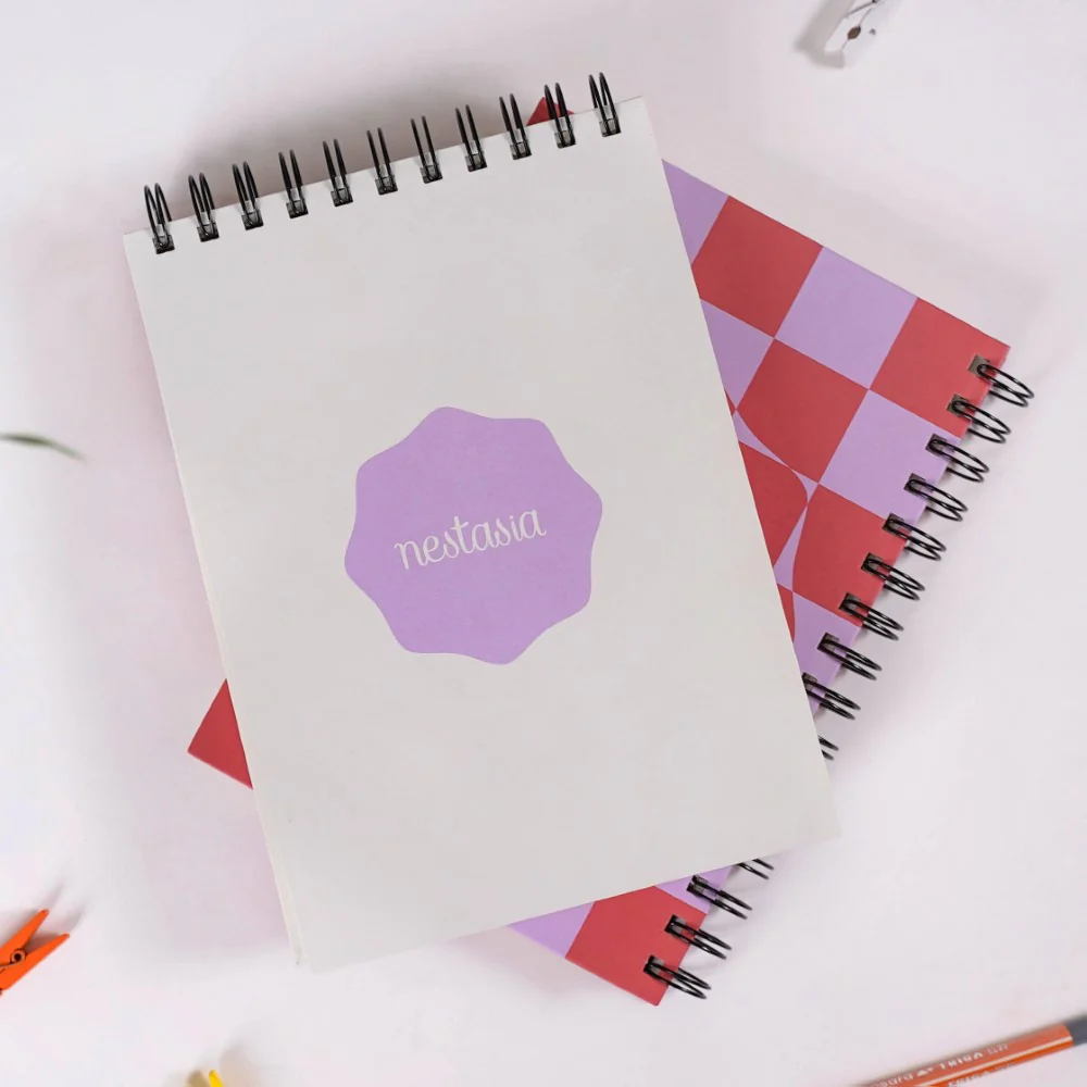 Hardbound Spiral Planner & Notepad Set - Image 7