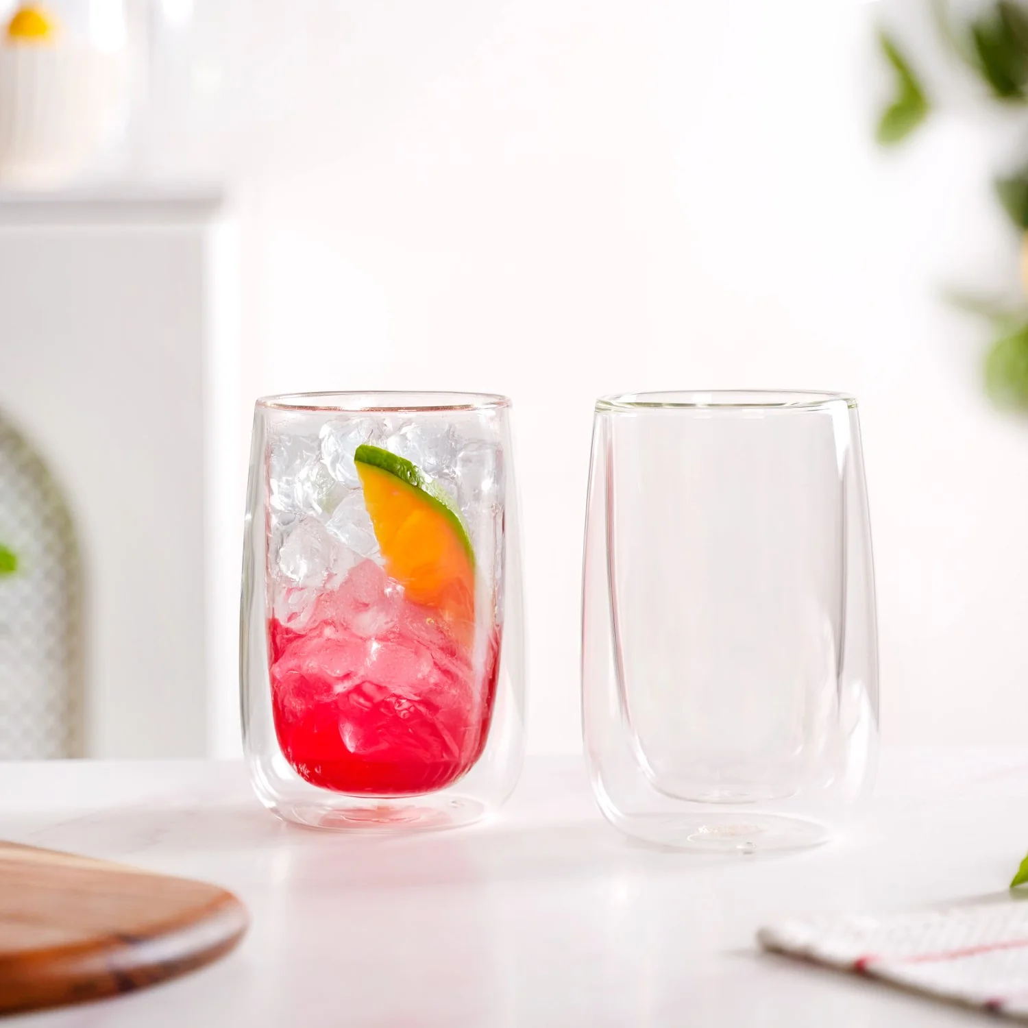 Juice Cooler Double Wall Glass Set Of 2 350ml - Image 7