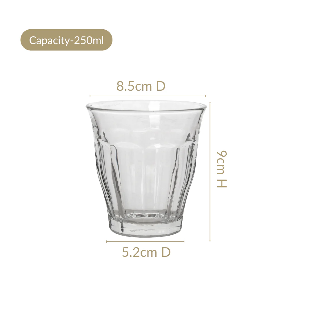 Juice Water Glasses Set Of 6 250ml - Image 4