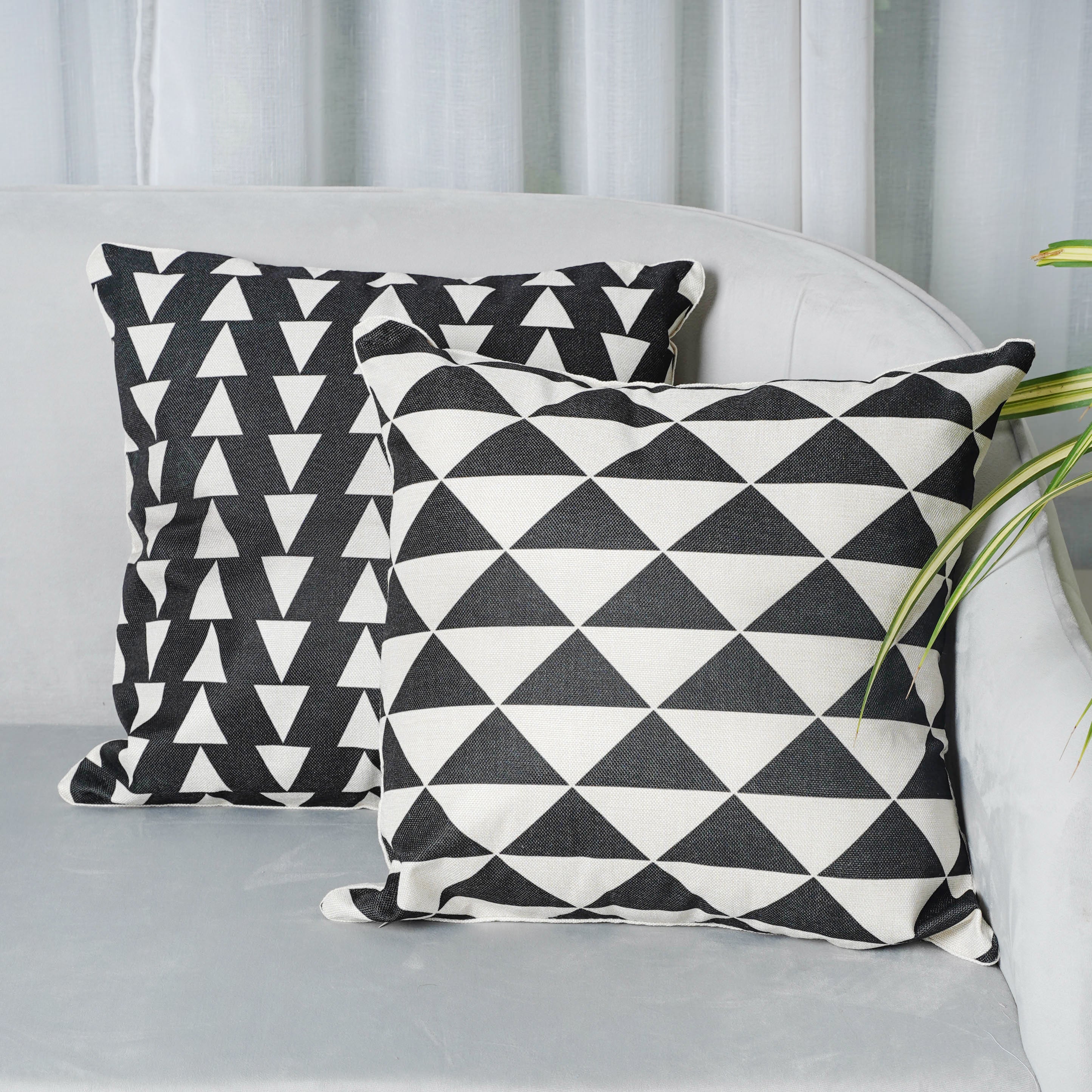 Monochrome Cushion Cover Set of 2 - Image 14