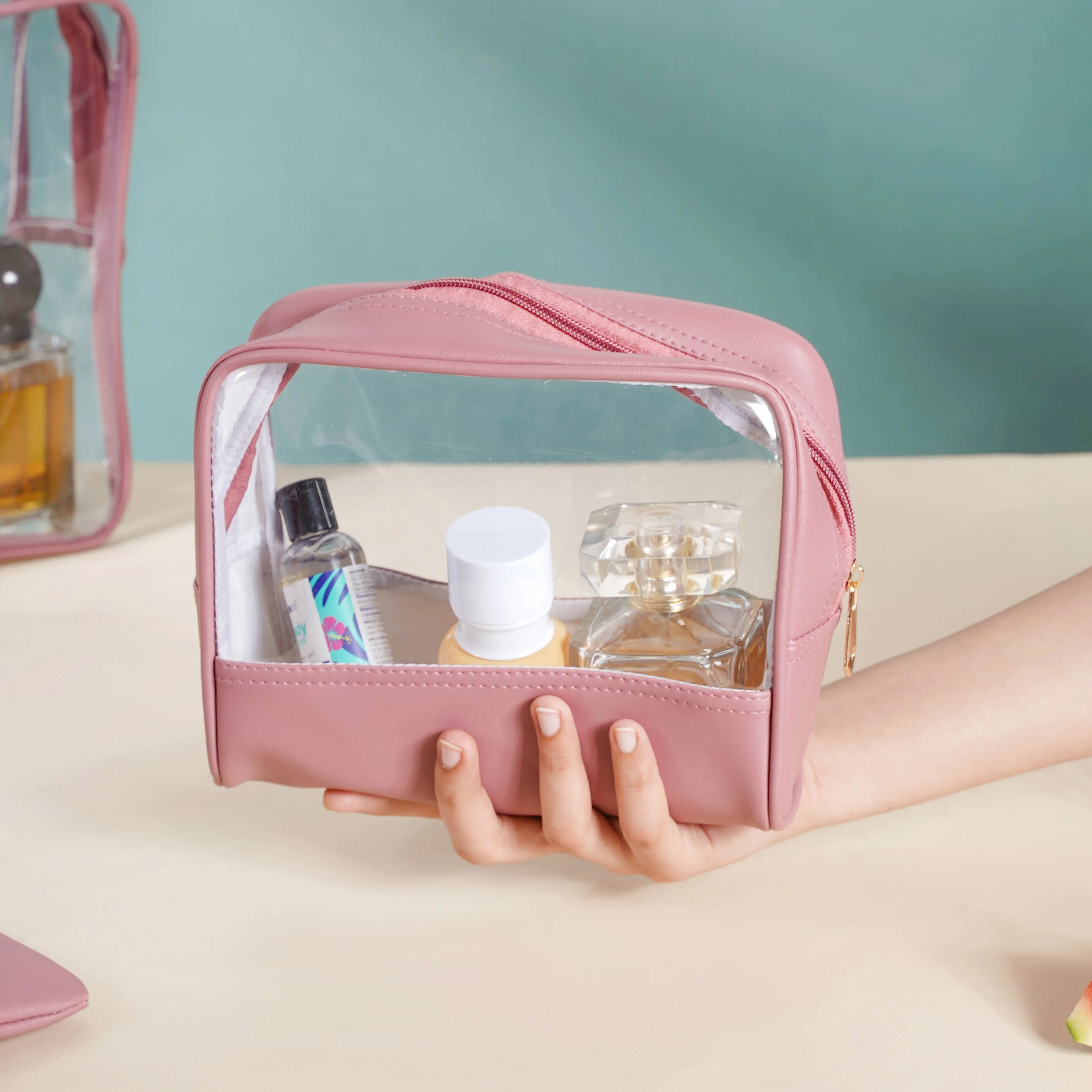 Pink Travel Kit Set of 4 - Image 7