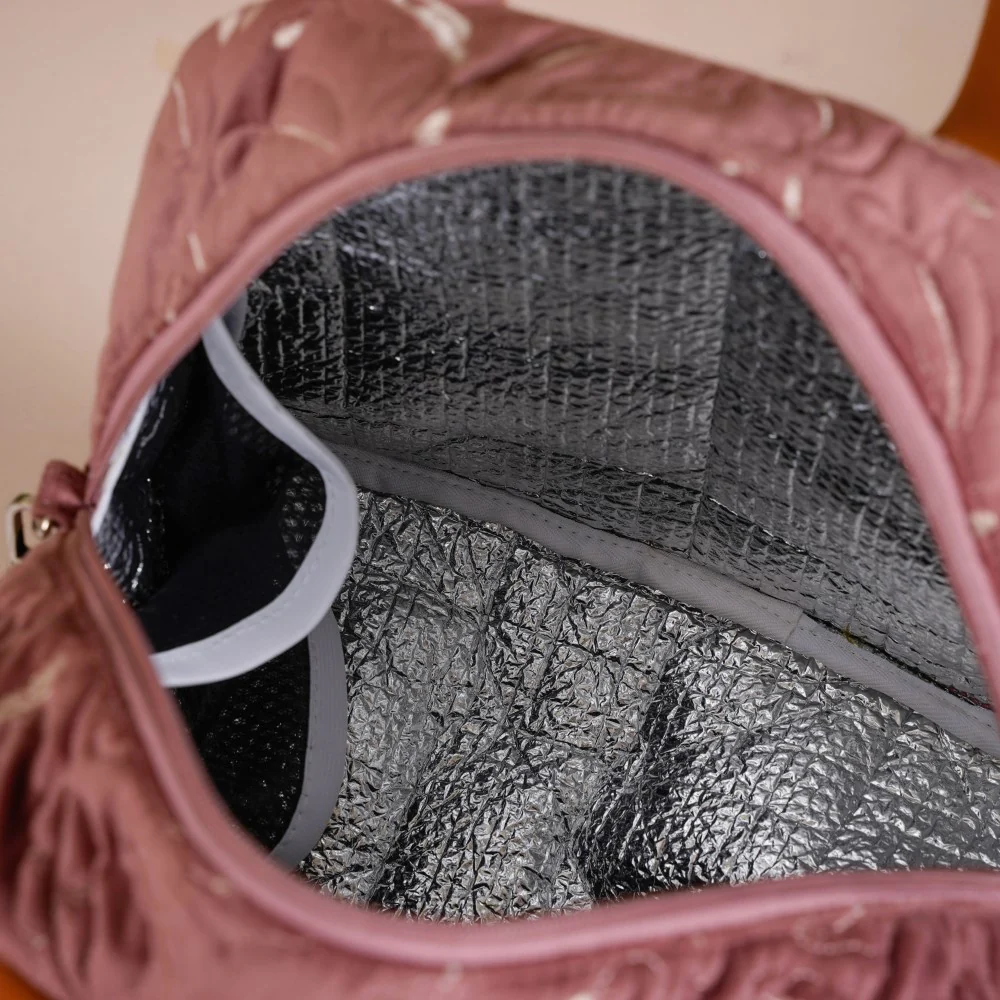 Thermal Lunch Bag For Office Pink - Image 8